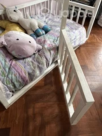 Cama Casita Madera Montessori - Imagen 4