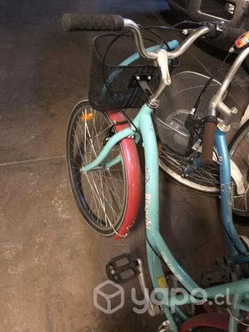 2 Bicicletas tipo vintage Electra townie + bianchi