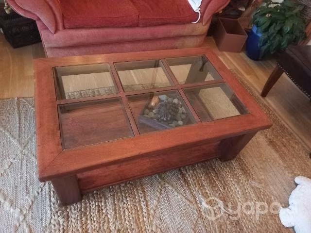 Mesa de centro madera nativa