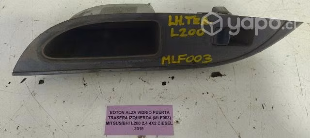 Boton AlzaVidrio Pta tras (MLF003) Mitsubishi L200
