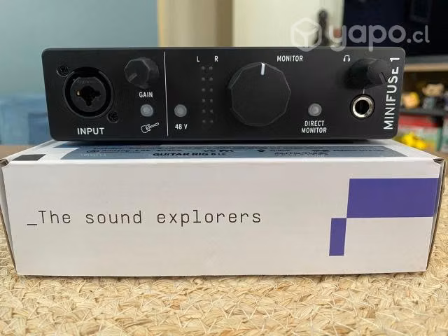 Arturia Minifuse 1 Black - Interfaz de Audio