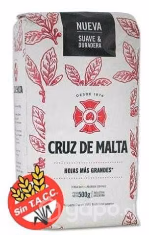 Yerba mate cru de malta suave