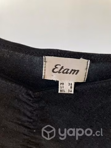 Polera etam negra - Imagen 2