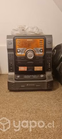 Equipo de música vintage