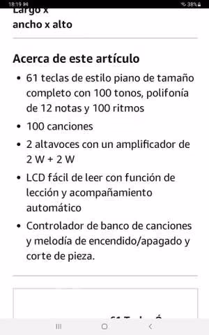 Teclado CASIO modelo CTK1100, conversable