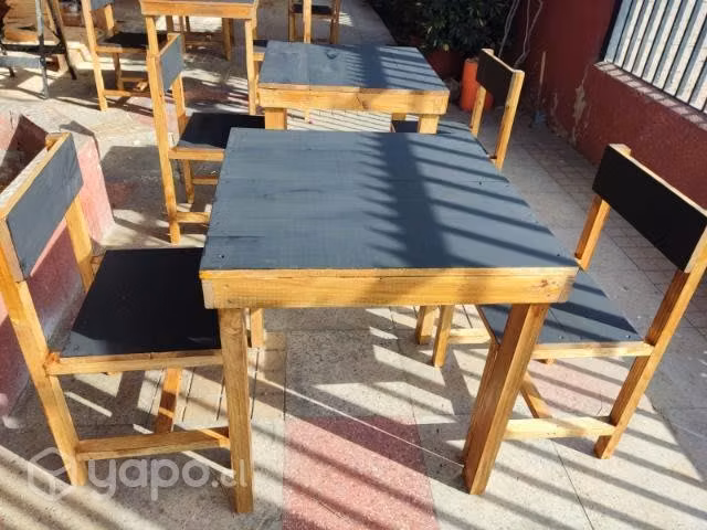 Muebles rústicos para restaurante, cafeterías, pub - Imagen 3