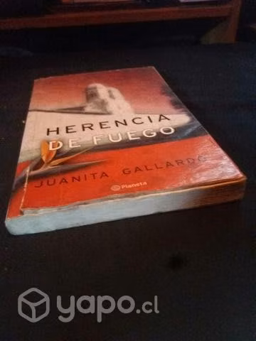 Libro Herencia de fuego (novela)