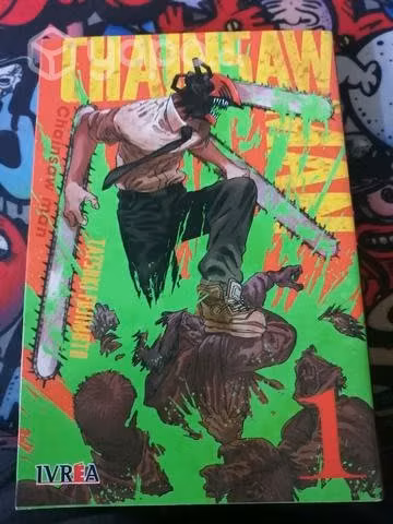 Chainsaw Man tomo 1 y 2 Ivrea Argentina