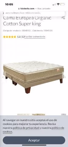 Cama súper king