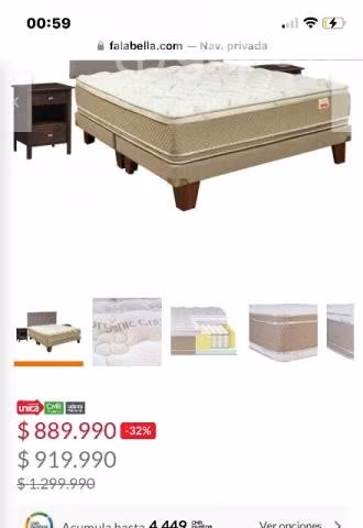 Cama súper king