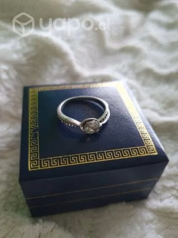Set de aros y anillo de plata (925) - Imagen 2