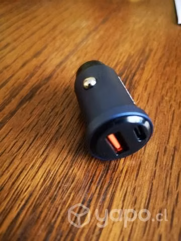 Cargador de Celular para Auto Puerto Usb A y C