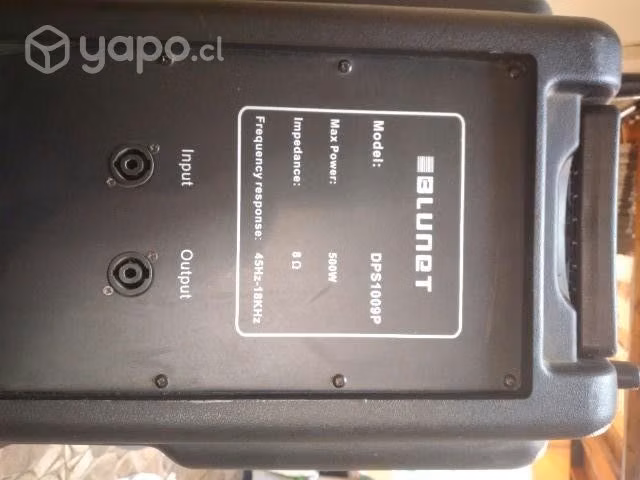 Caja activa más parlante pasivo de 500 wats 170000