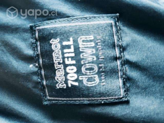 Parka Marmot larga plumas original M - Imagen 4