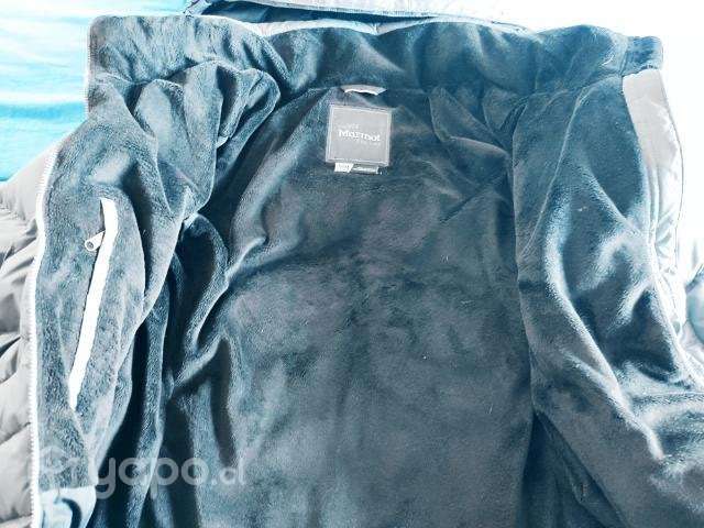 Parka Marmot larga plumas original M - Imagen 6