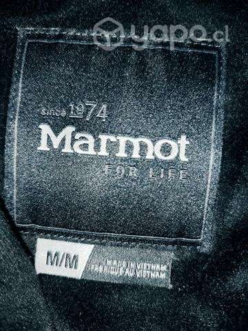 Parka Marmot larga plumas original M - Imagen 5