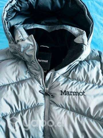 Parka Marmot larga plumas original M - Imagen 3