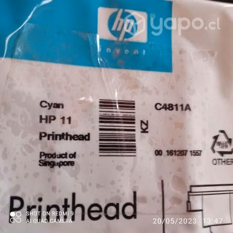 Cabezales HP 11 colores originales