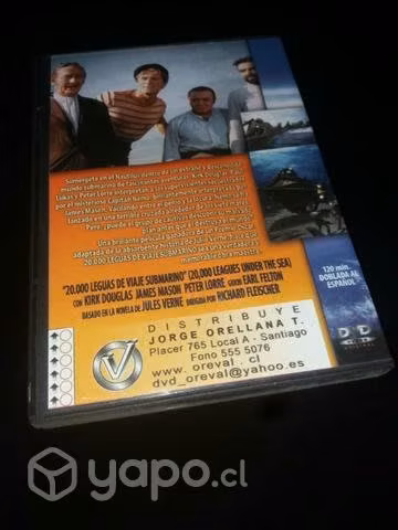 Película 20 mil leguas de viaje submarino dvd - Imagen 2
