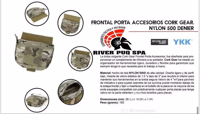 Chaleco Táctico porta placas