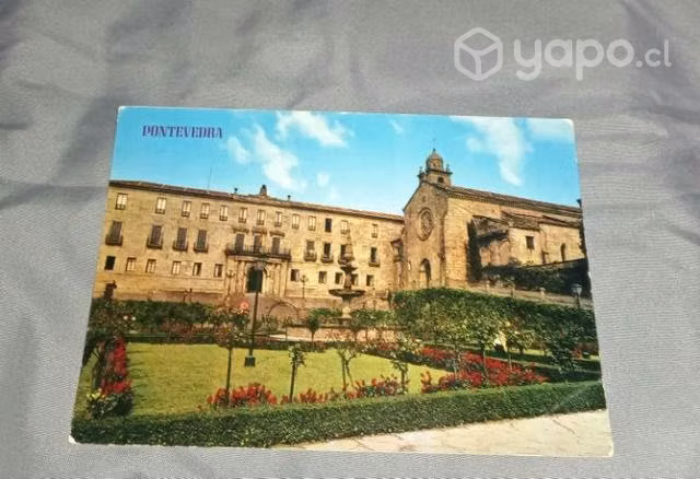 Postales antiguas en blanco