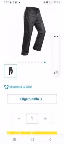 Pantalon Nieve Impermeable