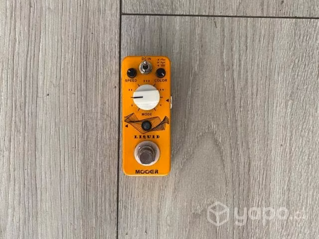 Pedal guitarra eléctrica Phaser - Mooer Liquid