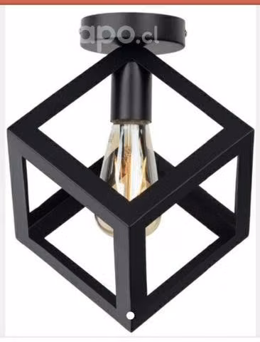 Lámpara decorativa cubo