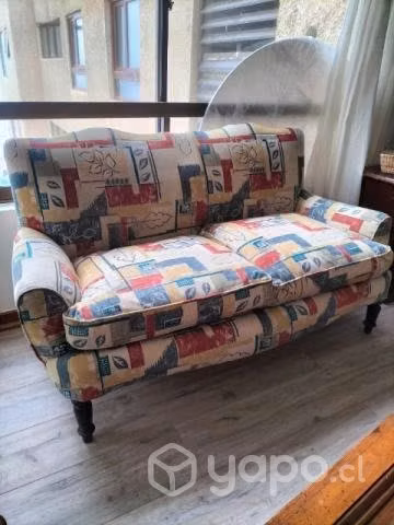 Vendo sillón antiguo de 2 cuerpos