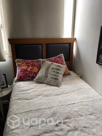 Cama CIC 1,5 plaza colchón ortopédic - Imagen 1