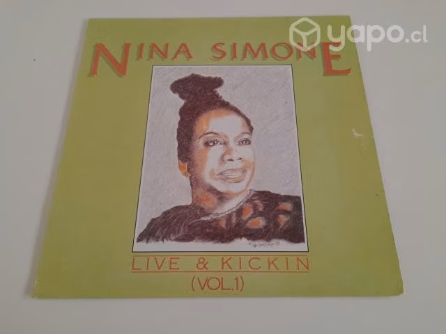 Vinilo Nina Simone "Live & Kickin" Original 1988