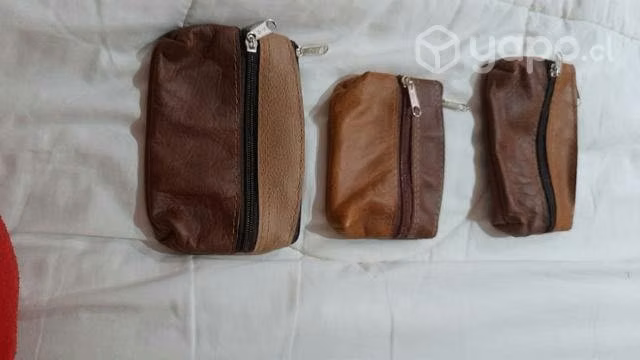 Artículos en cuero cinturón, monederos