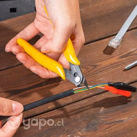Pinza De Corte + Probador De Voltaje + Pelacables - Imagen 2