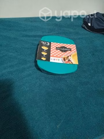 Set de Fuentes de vidrio (3 fuentes) - Imagen 2