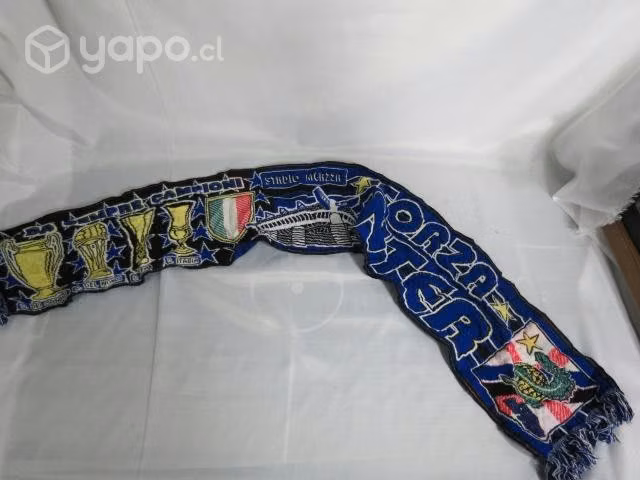 Bufanda de fútbol inter de Milán