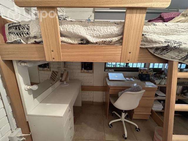 Cama alta con escritorio - Imagen 3