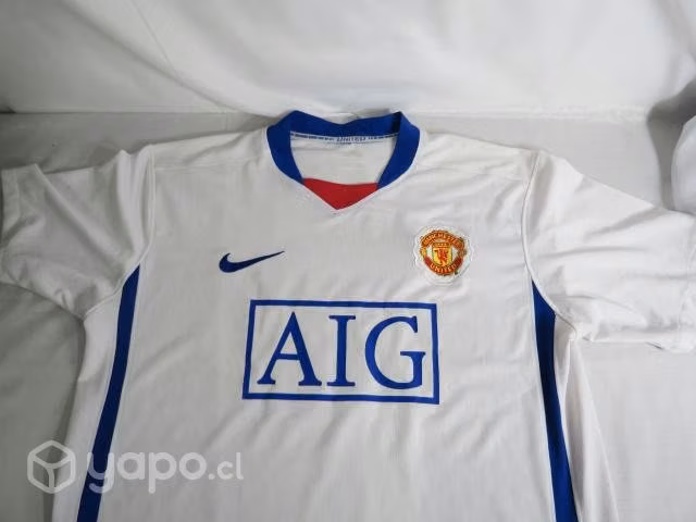 Manchester United Talla M blanca año 2008 - 2009 - Imagen 5