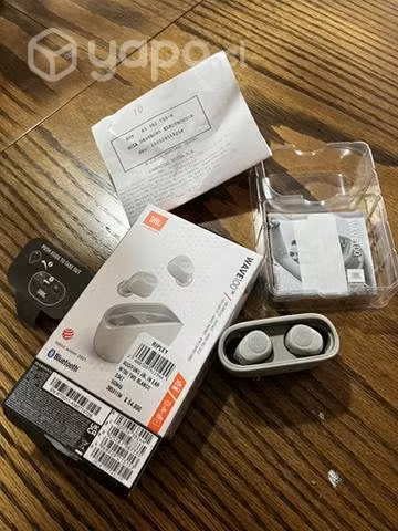 Audífonos Bluetooth JBL in ear color gris NUEVOS