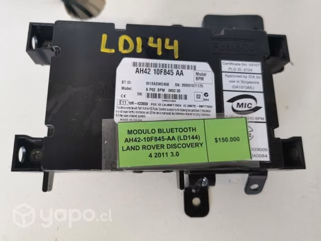 Modulo Bluetooth AH42-10F845-AA (LD144) Land Rover