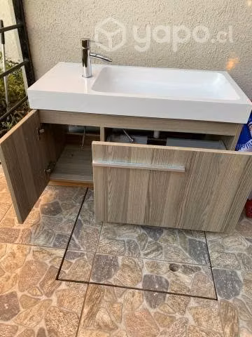 Vanitorio para pared usado en excelente estado