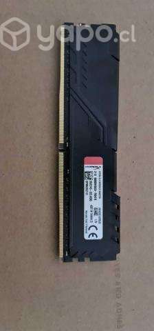 Memoria Ram HyperX® fury blackDDR4 8GB 2666MHz - Imagen 2