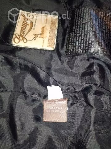 Chaqueta Cuero Natural