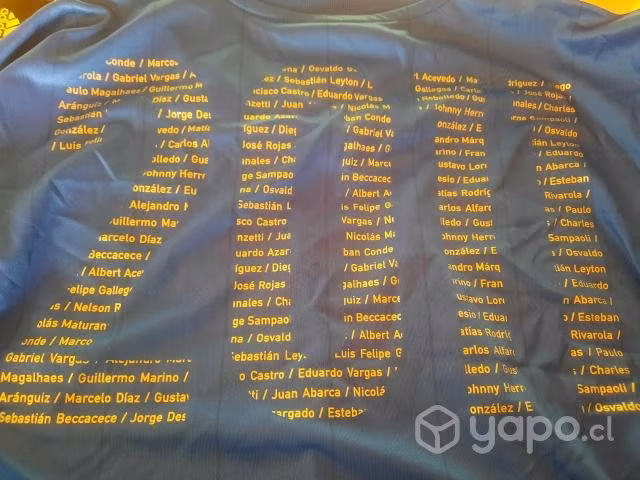 Camiseta conmemorativa 10 años sudamericana
