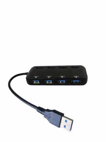 Hub USB 3.0 4 Puertos con Indicador Led e Interrup