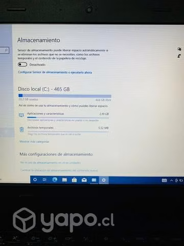 Notebook lenovo i5