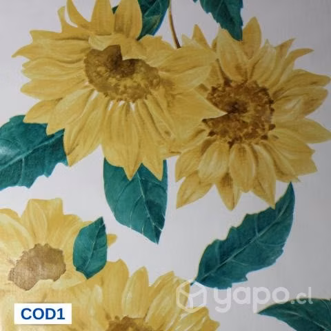 Lindo hule afranelado para mantel de 1.40x2m