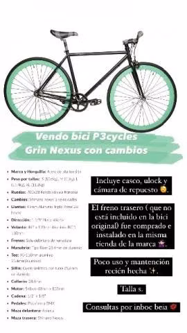 Grin nexus con cambios - P3cycles