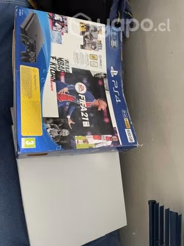 Ps4 slim 500gb dos controles conversable