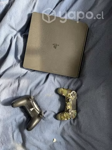 Ps4 slim 500gb dos controles conversable