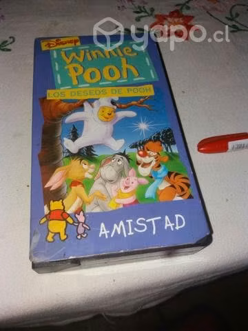 Película Winnie Pooh Los deseos de Pooh vhs